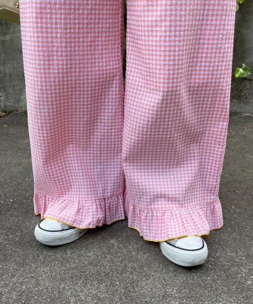 HELLO.SANFRANCISCO(ハローサンフランシスコ)の「【HELLO.SANFRANCISCO】レイヤードスカート付フリルパンツ(その他パンツ・レディース・ピンク/サックスブルー・MEDIUM/SMALL)」の12枚目の写真