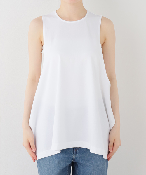 journal standard L'essage(ジャーナルスタンダードレサージュ)の「TanC TOKYO/タンクトウキョウ SIDE OPEN TANKTOP タンクトップ(タンクトップ・レディース・ブラック/ホワイト・FREE)」の5枚目の写真