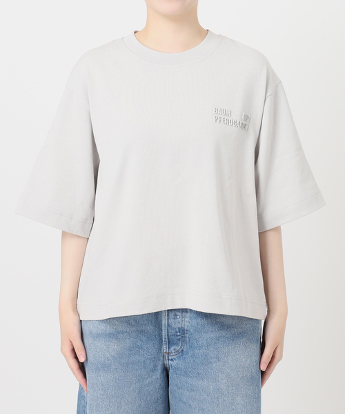 BAUM UND PFERDGARTEN（バウムウンドヘルガーデン）の「BAUM UND PFERDGARTEN/バウム ウンド ヘルガーデン JIANA 24856 Tシャツ（Tシャツ/カットソー・レディース・グレー・SMALL）」の7枚目の写真