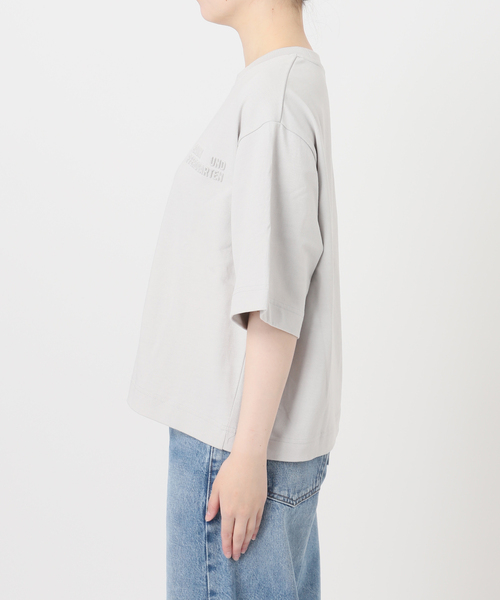 BAUM UND PFERDGARTEN（バウムウンドヘルガーデン）の「BAUM UND PFERDGARTEN/バウム ウンド ヘルガーデン JIANA 24856 Tシャツ（Tシャツ/カットソー・レディース・グレー・SMALL）」の8枚目の写真
