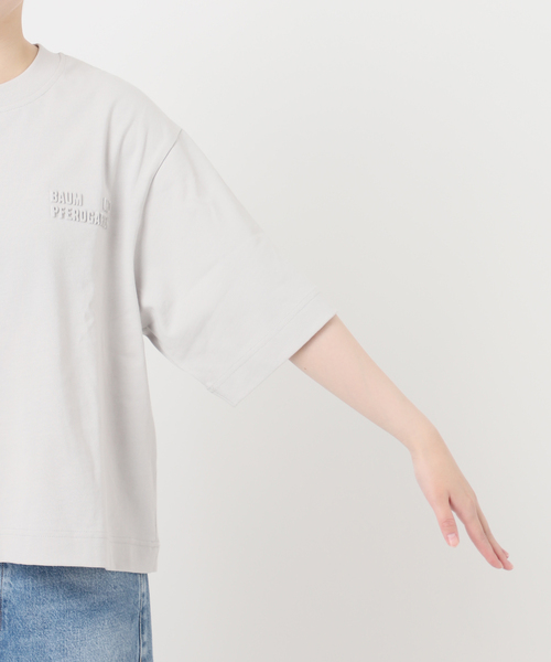 BAUM UND PFERDGARTEN（バウムウンドヘルガーデン）の「BAUM UND PFERDGARTEN/バウム ウンド ヘルガーデン JIANA 24856 Tシャツ（Tシャツ/カットソー・レディース・グレー・SMALL）」の11枚目の写真