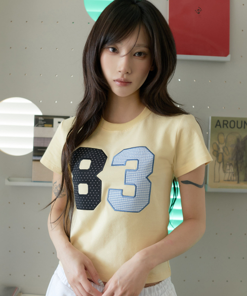 LARTIGENT(ラーティゼン)の「L24 PATCH T-SHIRT(YELLOW)(Tシャツ/カットソー・レディース・その他・FREE)」の2枚目の写真