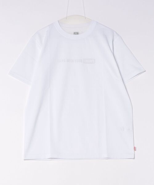 CHUMS(チャムス)の「CHUMS/チャムス 半袖 Tシャツ CH01-2760(Tシャツ/カットソー・メンズ・ライトパープル/ブラック/ホワイト・M/XL/L)」の6枚目の写真