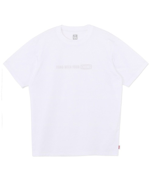 CHUMS(チャムス)の「CHUMS/チャムス 半袖 Tシャツ CH01-2760(Tシャツ/カットソー・メンズ・ライトパープル/ブラック/ホワイト・M/XL/L)」の5枚目の写真