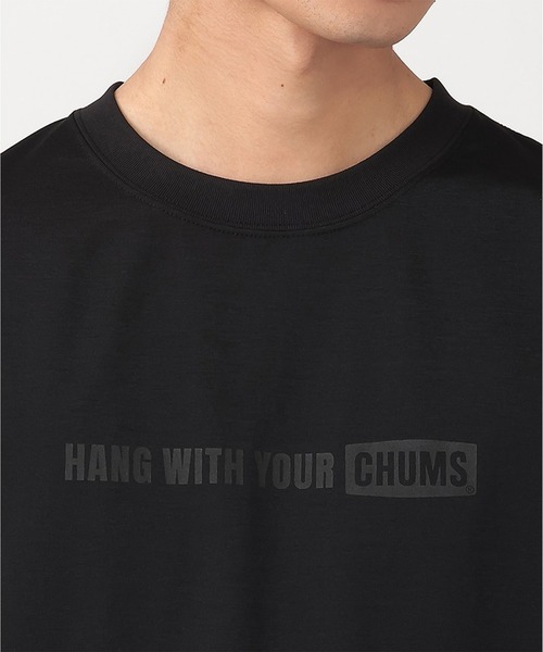 CHUMS(チャムス)の「CHUMS/チャムス 半袖 Tシャツ CH01-2760(Tシャツ/カットソー・メンズ・ライトパープル/ブラック/ホワイト・M/XL/L)」の12枚目の写真