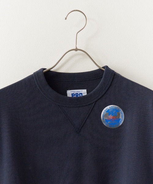 Russell Athletic（ラッセルアスレティック）の「RUSSELL ATHLETIC / ラッセルアスレティック PRO COTTON Jersey T ヘビーウェイト メンズ 半袖 Tシャツ 秋 秋服 2026年秋冬（Tシャツ/カットソー・メンズ・グレー/ネイビー/ホワイト/アッシュグレー・M/L/XL）」の13枚目の写真