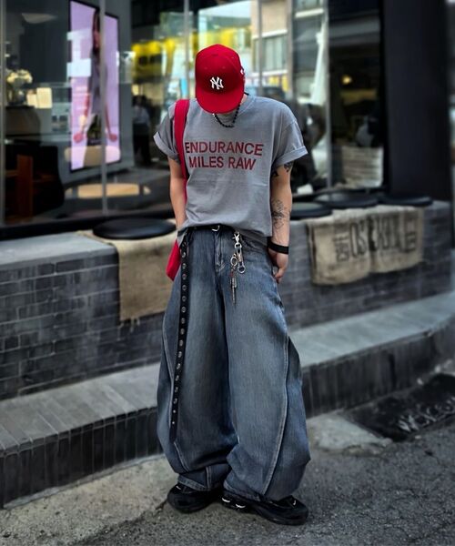 THE MILE（ザマイル）の「ガーメンツクロップエンデュランスクルーネック_GRAY（Tシャツ/カットソー・メンズ・その他・SMALL/MEDIUM/LARGE/X-LARGE）」の3枚目の写真