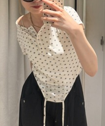 【25quee】ヘンリーネックプルオーバーSS/1042087