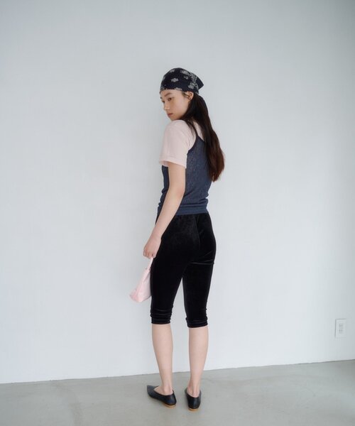 SHENERY(シーナリー)の「ドライタッチT&レースキャミSET(Tシャツ/カットソー・レディース・ピンク/ブラック/ライム・FREE)」の12枚目の写真