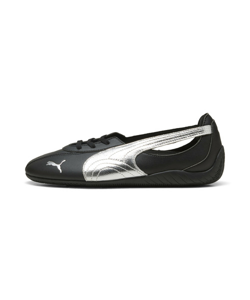 PUMA（プーマ）の「PUMA プーマ ウィメンズ スピードキャット バレエ ノヴァ メタリック スニ（スニーカー・レディース・ホワイト×ブラック/ブラック×シルバー・22.0cm/24.0cm/22.5cm/23.5cm/23.0cm/24.5cm/26.0cm/25.5cm/25.0cm）」の11枚目の写真