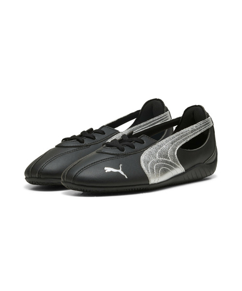 PUMA（プーマ）の「PUMA プーマ ウィメンズ スピードキャット バレエ ノヴァ メタリック スニ（スニーカー・レディース・ホワイト×ブラック/ブラック×シルバー・22.0cm/24.0cm/22.5cm/23.5cm/23.0cm/24.5cm/26.0cm/25.5cm/25.0cm）」の12枚目の写真