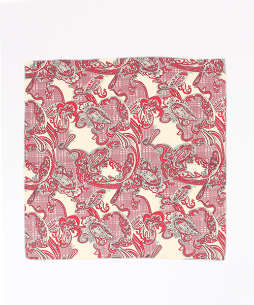 Chico（チコ）の「ペイズリースカーフ（バンダナ/スカーフ・レディース・ネイビー/ホワイト/レッド・FREE）」の3枚目の写真