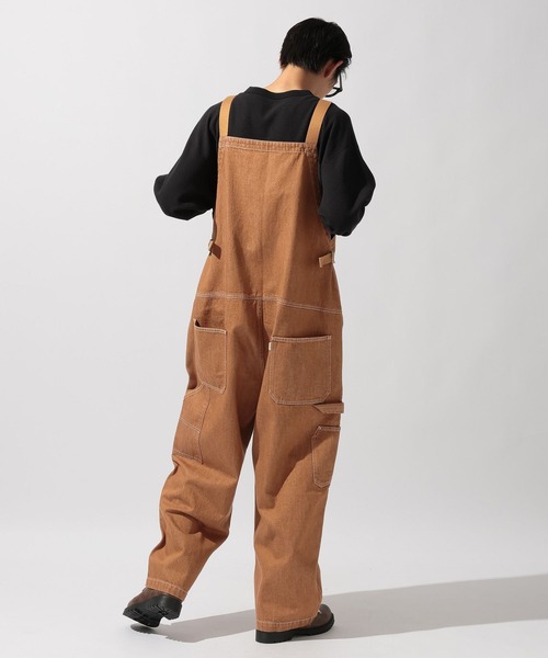 niko and...（ニコアンド）の「Denim Work Overalls [niko and ...JEANS]（サロペット/オーバーオール・メンズ・アクア/ブラウン・MEDIUM/LARGE）」の18枚目の写真