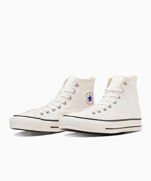 CONVERSE(コンバース)の「CONVERSE/コンバース/CANVAS ALL STAR J Hi/32068430(スニーカー・メンズ・ホワイト/ナチュラル・8/7.5/9/9.5/8.5)」の3枚目の写真