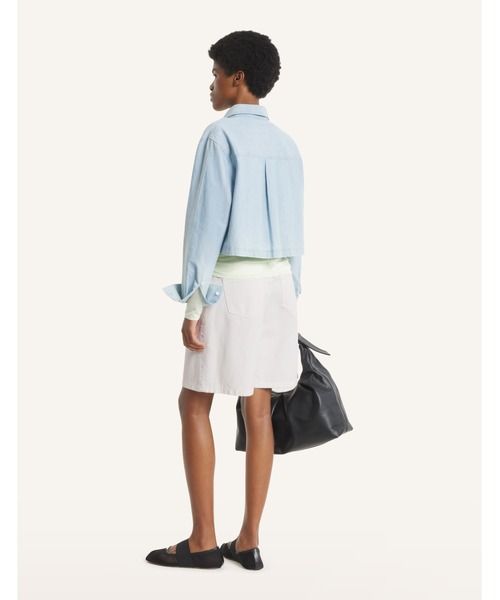 Maison Kitsune（メゾンキツネ）の「DENIM SHORTS（その他パンツ・レディース・アイボリー・26/25）」の4枚目の写真