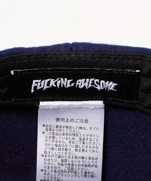 FUCKING AWESOME(ファッキングオーサム)の「<FUCKING AWESOME> CLG Strapback2 CAP/キャップ(キャップ・メンズ・ネイビー/ブラック・FREE)」の12枚目の写真