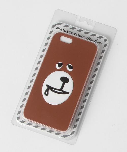 coen（コーエン）の「【kiosco】コーエンベアiPhone6ケース（スマホケース/カバー・ダークグレー/ダークブラウン・FREE）」の8枚目の写真