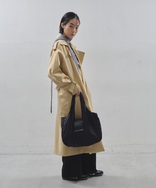 LUMII.(ルミー)の「【動画あり】チャーム付きデザインエコバッグ/折り畳み/おしゃれなエコBAG(エコバッグ/サブバッグ・レディース・ブラック/ブラウン・FREE)」の21枚目の写真