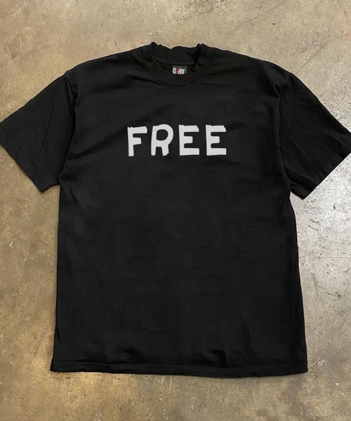 FreeZone（フリーゾーン）の「FREE ナンバー 3 プリントT シャツ（Tシャツ/カットソー・メンズ・ホワイト/ブラック/ネイビー/ピンク・FREE）」の3枚目の写真