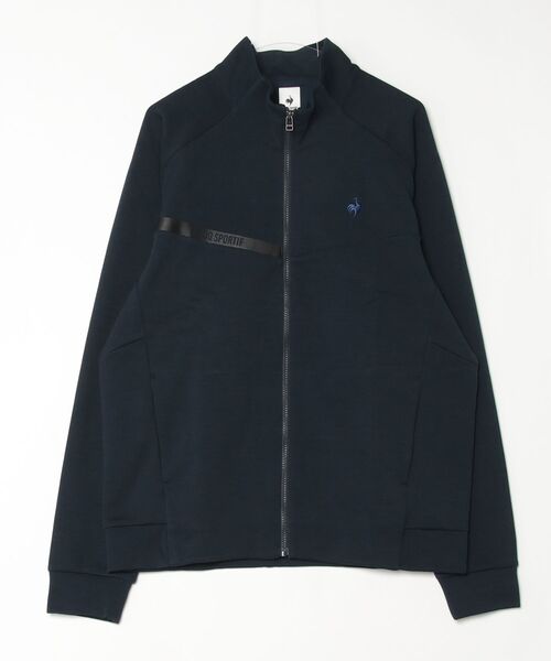 le coq sportif（ルコックスポルティフ）の「アクティブスウェットジャケット（その他アウター・メンズ・ネイビー/ブラック/ベージュ・M/L/S/XL/XXL）」の3枚目の写真