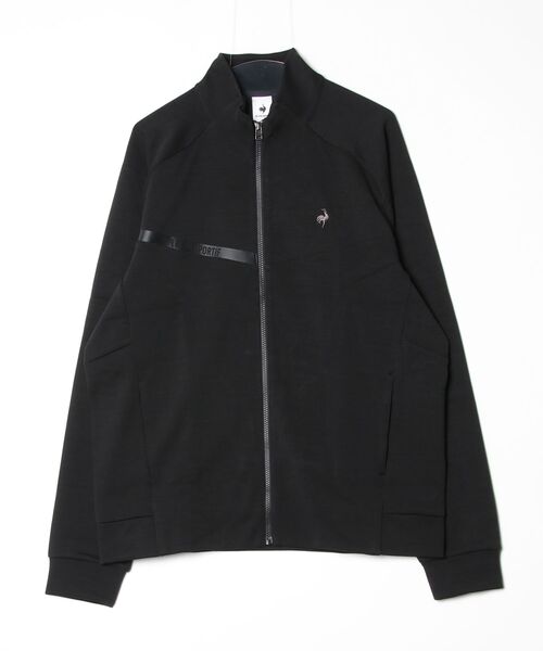 le coq sportif（ルコックスポルティフ）の「アクティブスウェットジャケット（その他アウター・メンズ・ネイビー/ブラック/ベージュ・M/L/S/XL/XXL）」の2枚目の写真