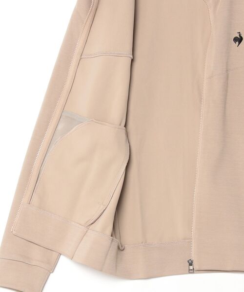 le coq sportif（ルコックスポルティフ）の「アクティブスウェットジャケット（その他アウター・メンズ・ネイビー/ブラック/ベージュ・M/L/S/XL/XXL）」の5枚目の写真