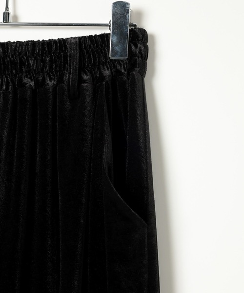 PAGEBOY(ページボーイ)の「クールベロアパンツ【接触冷感/ウエストゴム】(その他パンツ・レディース・ブラック/レオパード・FREE)」の22枚目の写真