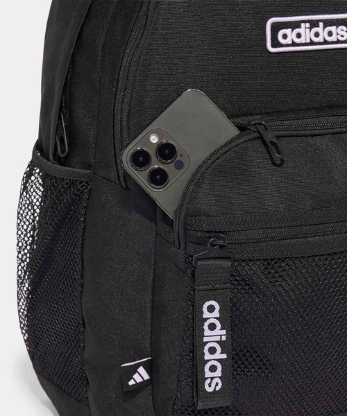adidas(アディダス)の「バック トゥ スクール バックパック リニアロゴ / アディダス adidas(バックパック/リュック・レディース・ブラック・FREE)」の4枚目の写真