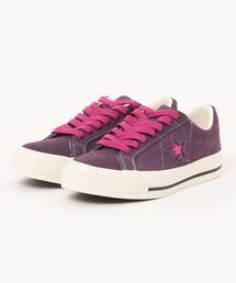CONVERSE コンバース ONE STAR AGED SUEDE ワンスター エイジド スエード 33703191 PURPLE/PINK