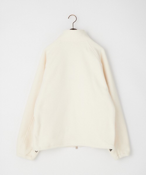 FRED PERRY（フレッドペリー）の「【WEB先行予約】[FRED PERRY/フレッドペリー] 別注 コード フリースジャケット（その他アウター・レディース・ブラック/オフホワイト・S/M/L/XL）」の12枚目の写真