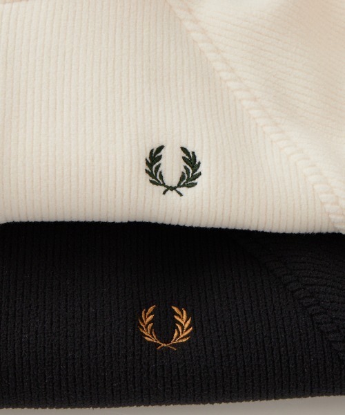 FRED PERRY（フレッドペリー）の「【WEB先行予約】[FRED PERRY/フレッドペリー] 別注 コード フリースジャケット（その他アウター・レディース・ブラック/オフホワイト・S/M/L/XL）」の9枚目の写真