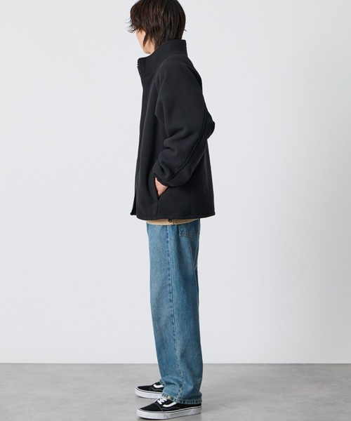 FRED PERRY（フレッドペリー）の「【WEB先行予約】[FRED PERRY/フレッドペリー] 別注 コード フリースジャケット（その他アウター・レディース・ブラック/オフホワイト・S/M/L/XL）」の14枚目の写真