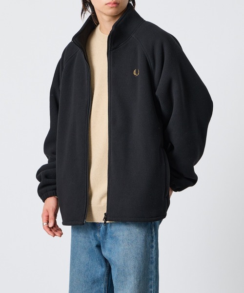 FRED PERRY（フレッドペリー）の「【WEB先行予約】[FRED PERRY/フレッドペリー] 別注 コード フリースジャケット（その他アウター・レディース・ブラック/オフホワイト・S/M/L/XL）」の21枚目の写真