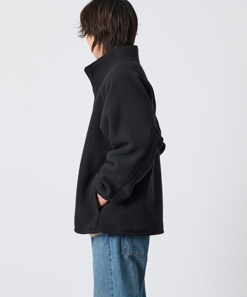 FRED PERRY（フレッドペリー）の「【WEB先行予約】[FRED PERRY/フレッドペリー] 別注 コード フリースジャケット（その他アウター・レディース・ブラック/オフホワイト・S/M/L/XL）」の22枚目の写真
