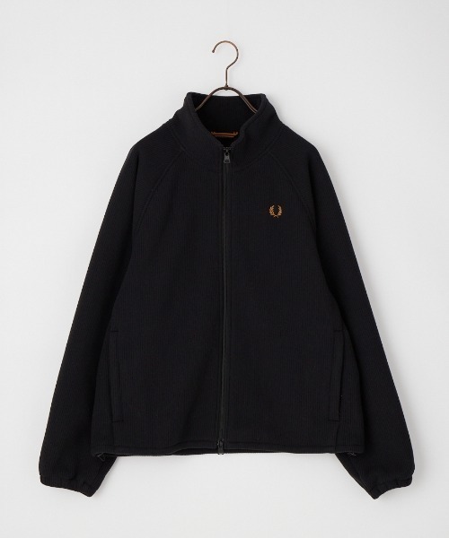 FRED PERRY（フレッドペリー）の「【WEB先行予約】[FRED PERRY/フレッドペリー] 別注 コード フリースジャケット（その他アウター・レディース・ブラック/オフホワイト・S/M/L/XL）」の10枚目の写真