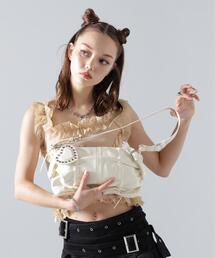 L.H.P（エルエイチピー）の「MAVYTH/メヴィス/HEART CHARM PU BAG（ショルダーバッグ）」