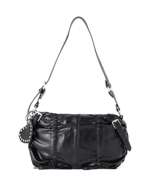 L.H.P(エルエイチピー)の「MAVYTH/メヴィス/HEART CHARM PU BAG(ショルダーバッグ・レディース・ブラウン/ホワイト/ライトグリーン/ブラック・F)」の2枚目の写真