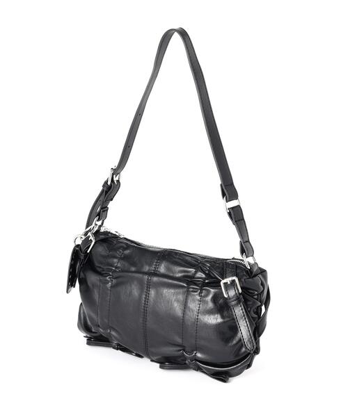 L.H.P(エルエイチピー)の「MAVYTH/メヴィス/HEART CHARM PU BAG(ショルダーバッグ・レディース・ブラウン/ホワイト/ライトグリーン/ブラック・F)」の5枚目の写真