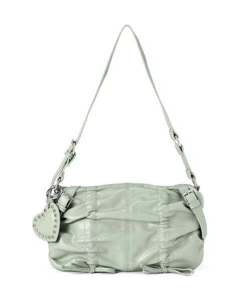 L.H.P(エルエイチピー)の「MAVYTH/メヴィス/HEART CHARM PU BAG(ショルダーバッグ・レディース・ブラウン/ホワイト/ライトグリーン/ブラック・F)」の21枚目の写真