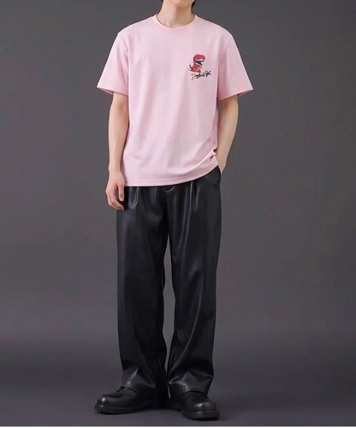 revertical(リバーティカル)の「ダイナソー キャラクター アートグラフィック バックプリント 半袖Tシャツ(Tシャツ/カットソー・メンズ・ピンク/ブラック/ホワイト・MEDIUM/LARGE)」の13枚目の写真