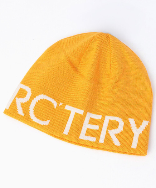ARC'TERYX(アークテリクス)の「ARC’TERYX/アークテリクス ワード ヘッド トーク/Word Head Toque (ニットキャップ)(ニットキャップ/ビーニー・メンズ・イエロー/パープル/ネイビー/サックスブルー・LARGE)」の1枚目の写真