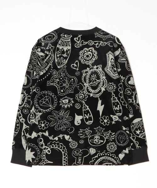 Vivienne Westwood MAN（ヴィヴィアンウエストウッドマン）の「WILD JEWELLERY TRIANGLE T-SHIRT（Tシャツ/カットソー・メンズ・ブラック系その他・S/M/L）」の2枚目の写真
