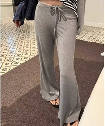 ハイウエストフレアパンツ