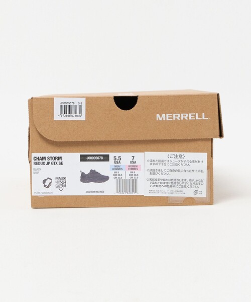 MERRELL(メレル)の「<MERRELL>CHAMELEON GTX(スニーカー・レディース・ブラック・24.5cm/24cm/25cm/23.5cm/23cm)」の14枚目の写真