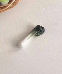 Ein（アイン）の「Ein/【リアル野菜】唐辛子＆白菜 陶器 箸置き / カラフル 野菜モチーフ カトラリーレスト（カトラリー）」