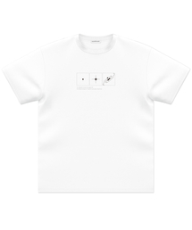 ギャラクシーハーフTシャツ(ホワイト)