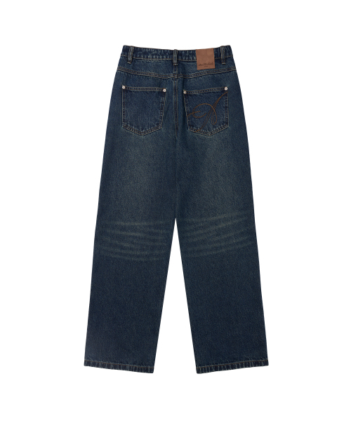 AMESWORLDWIDE(アメスワールドワイド)の「CLASSIC STRAIGHT DENIM PANTS BLUE(デニムパンツ・レディース・その他・MEDIUM/LARGE/SMALL)」の8枚目の写真