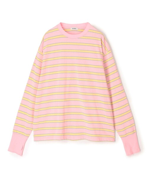 TOMORROWLAND HOME(トゥモローランドホーム)の「KEIMEN Strata ロングスリーブカットソー(Tシャツ/カットソー・レディース・ブラウン系その他/ブルー系その他/ライトピンク・M/L/XL)」の3枚目の写真