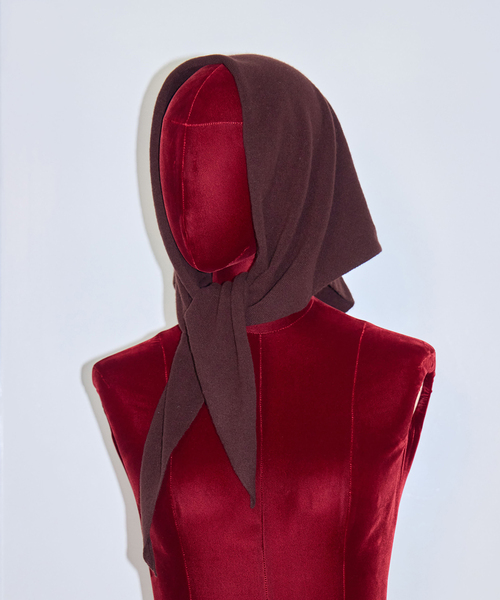CITYSHOP(シティーショップ)の「ROUTINE SCARF:ストール(ストール/ショール・レディース・ブラウン/グレー/ブルー系その他/オレンジ/グリーン・FREE)」の2枚目の写真