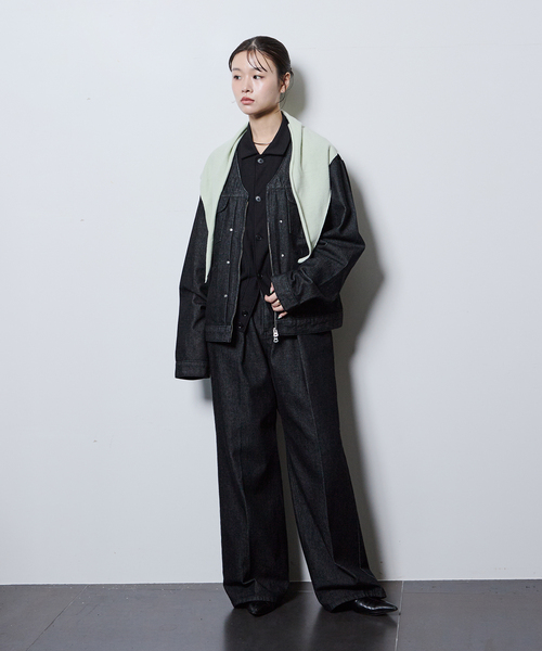 CITYSHOP(シティーショップ)の「ROUTINE SCARF:ストール(ストール/ショール・レディース・ブラウン/グレー/ブルー系その他/オレンジ/グリーン・FREE)」の11枚目の写真